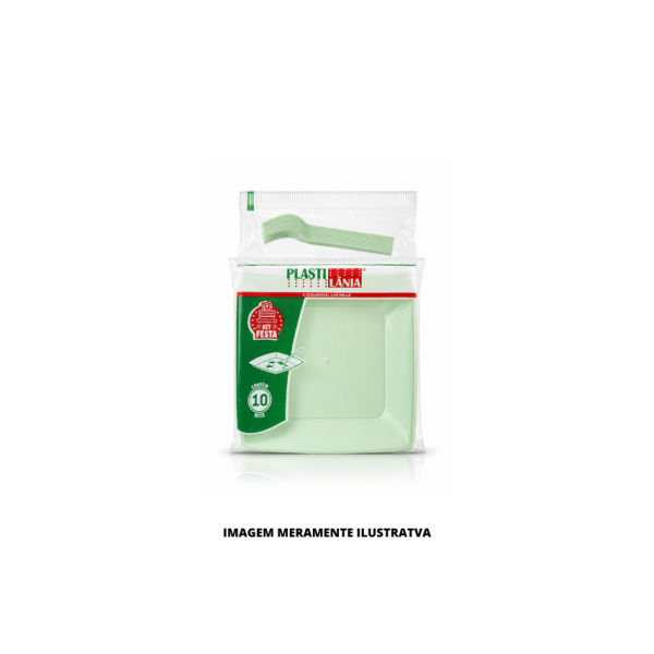 KIT FESTA - PLASTILANIA - VERDE CANDY - PCT10